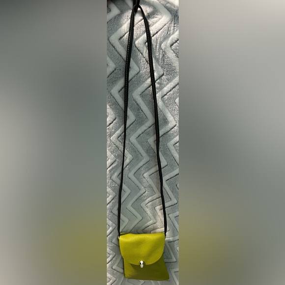 👜 Green CHIC Pebble Leather Designer Bag Snakehead Snap Closure. - Picture 11 of 15